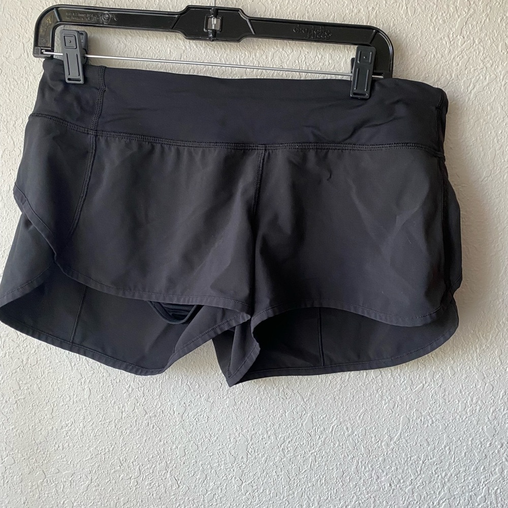 lululemon athletica Black Athletic Shorts